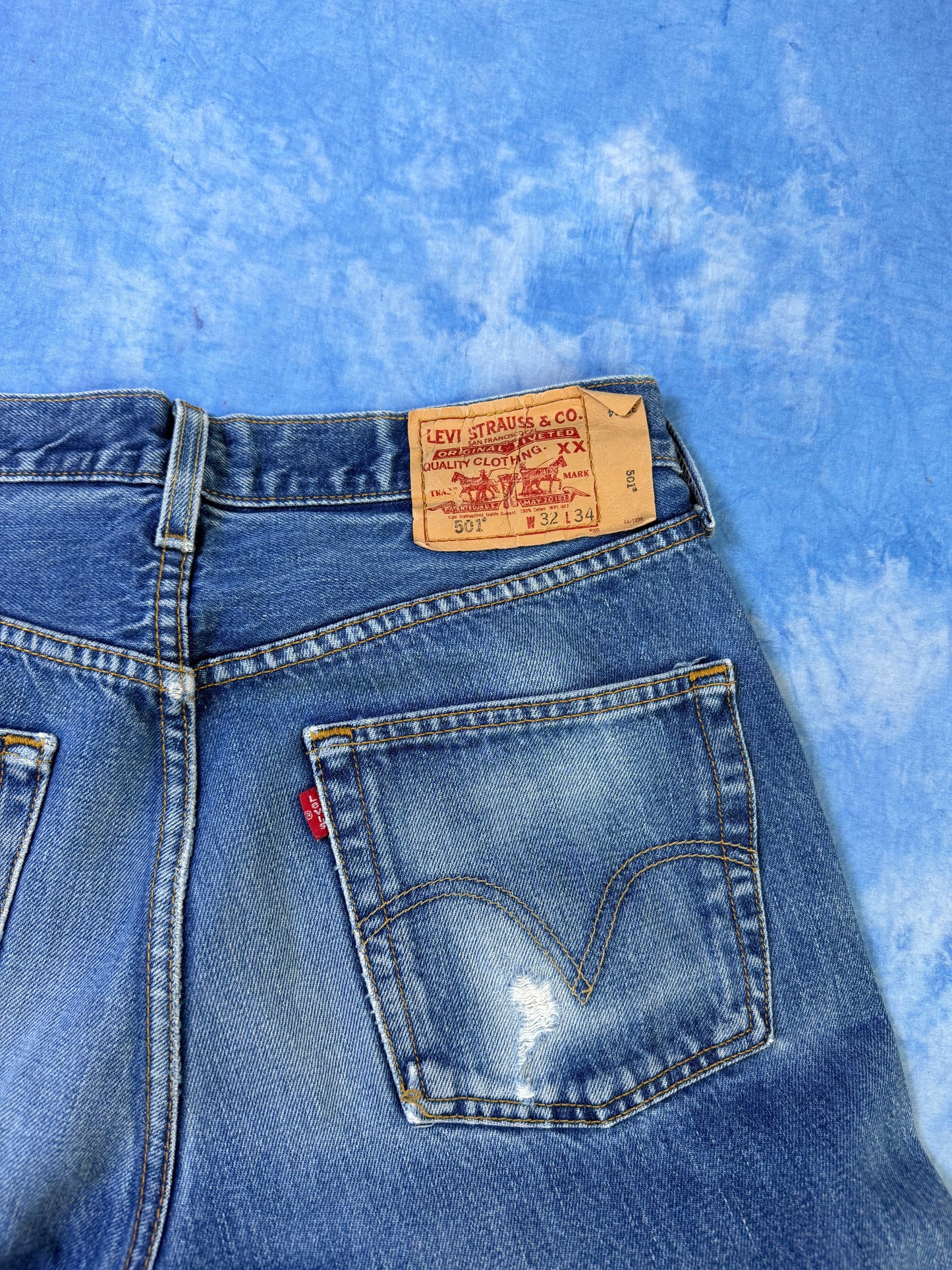 Jeansy Levi's 501 Made in Colombia 2000s M