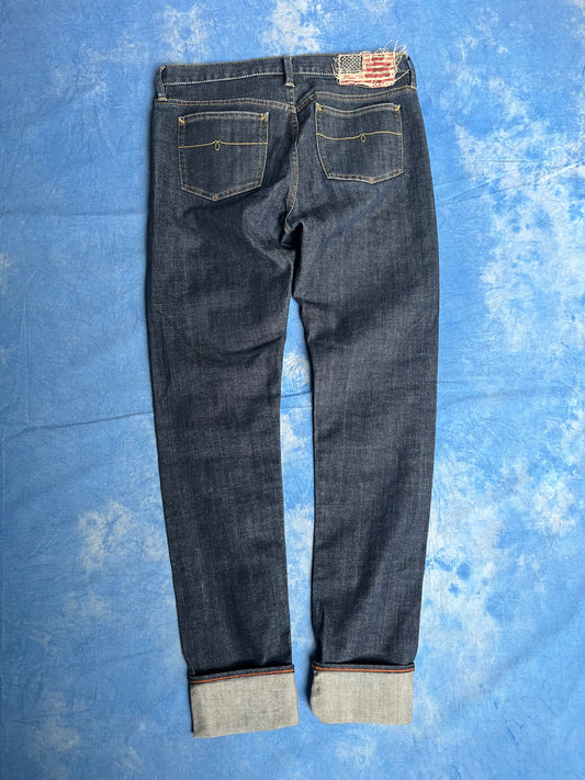 Damskie Jeansy Selvedge Ralph Lauren Cecilia 2009 M