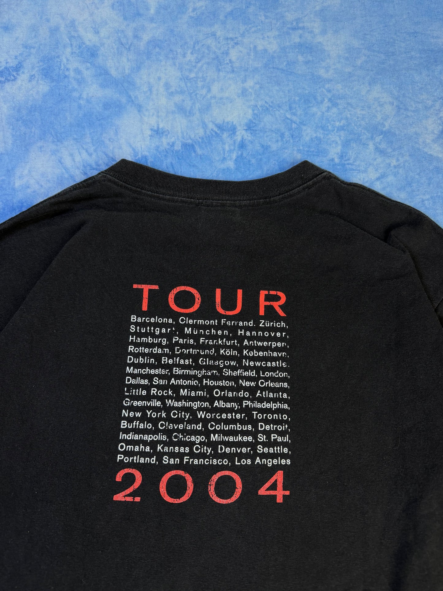 Koszulka Eric Clapton Wolrd Tour 2004 M/L