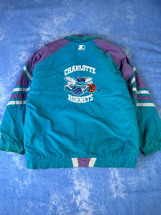 Kurtka Starter x Charlet Hornets NBA 80s/90s XL