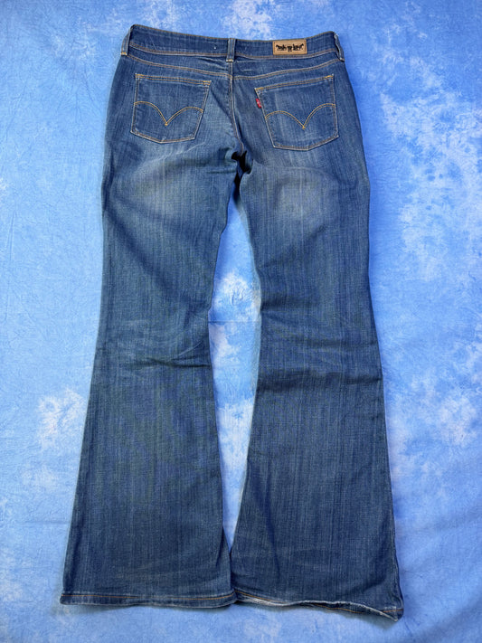Damskie Jeannsy Dzwony Levi's 479 z 2000s M