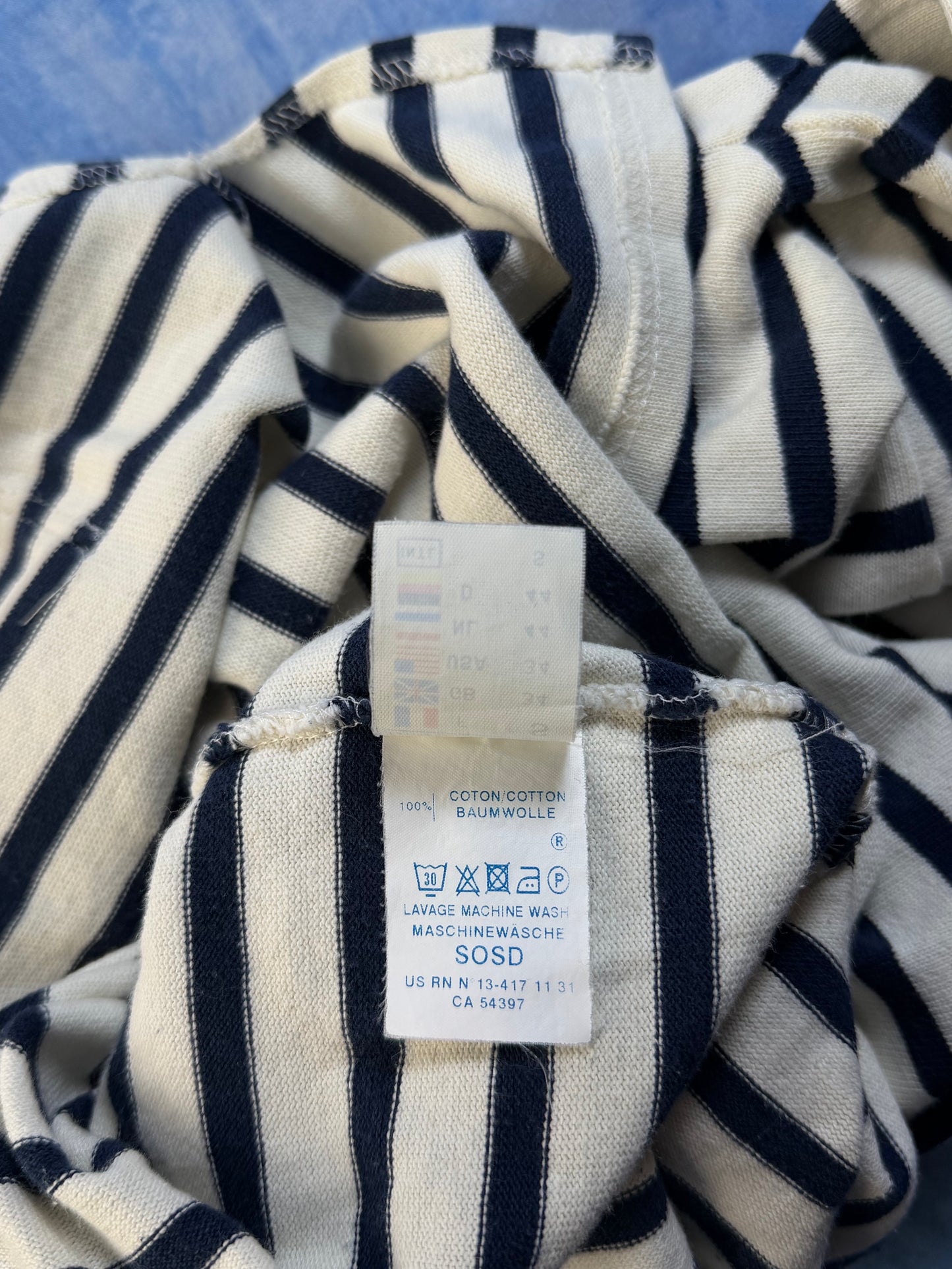Bluza w Paski Saint James Made in France 90s S
