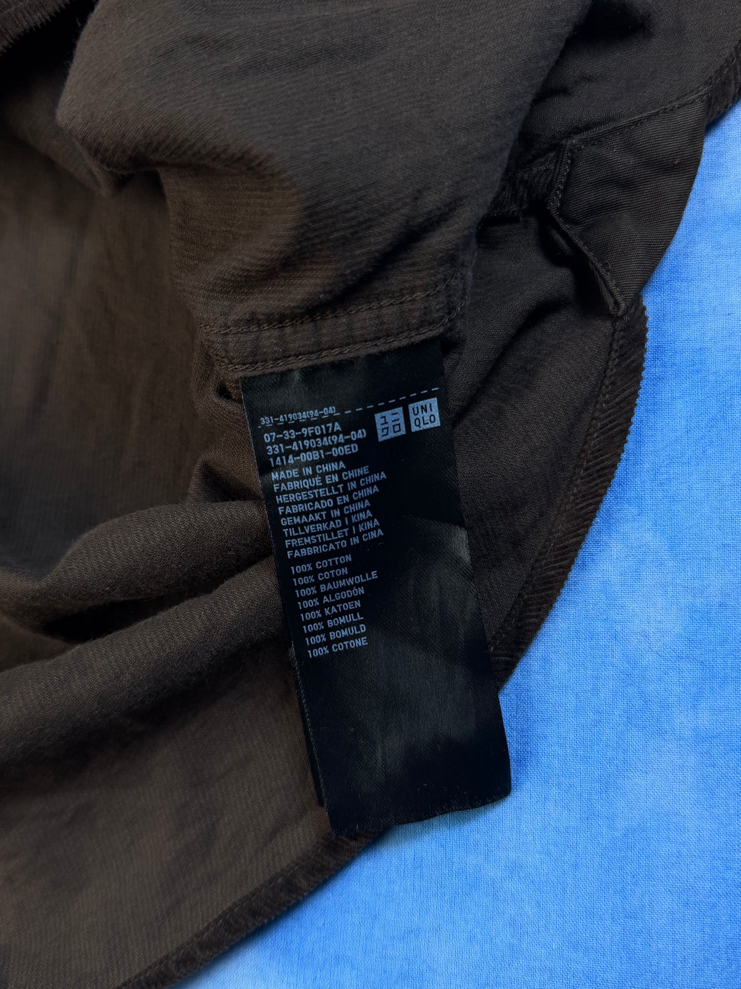 Koszula Sztruksowa Uniqlo XL