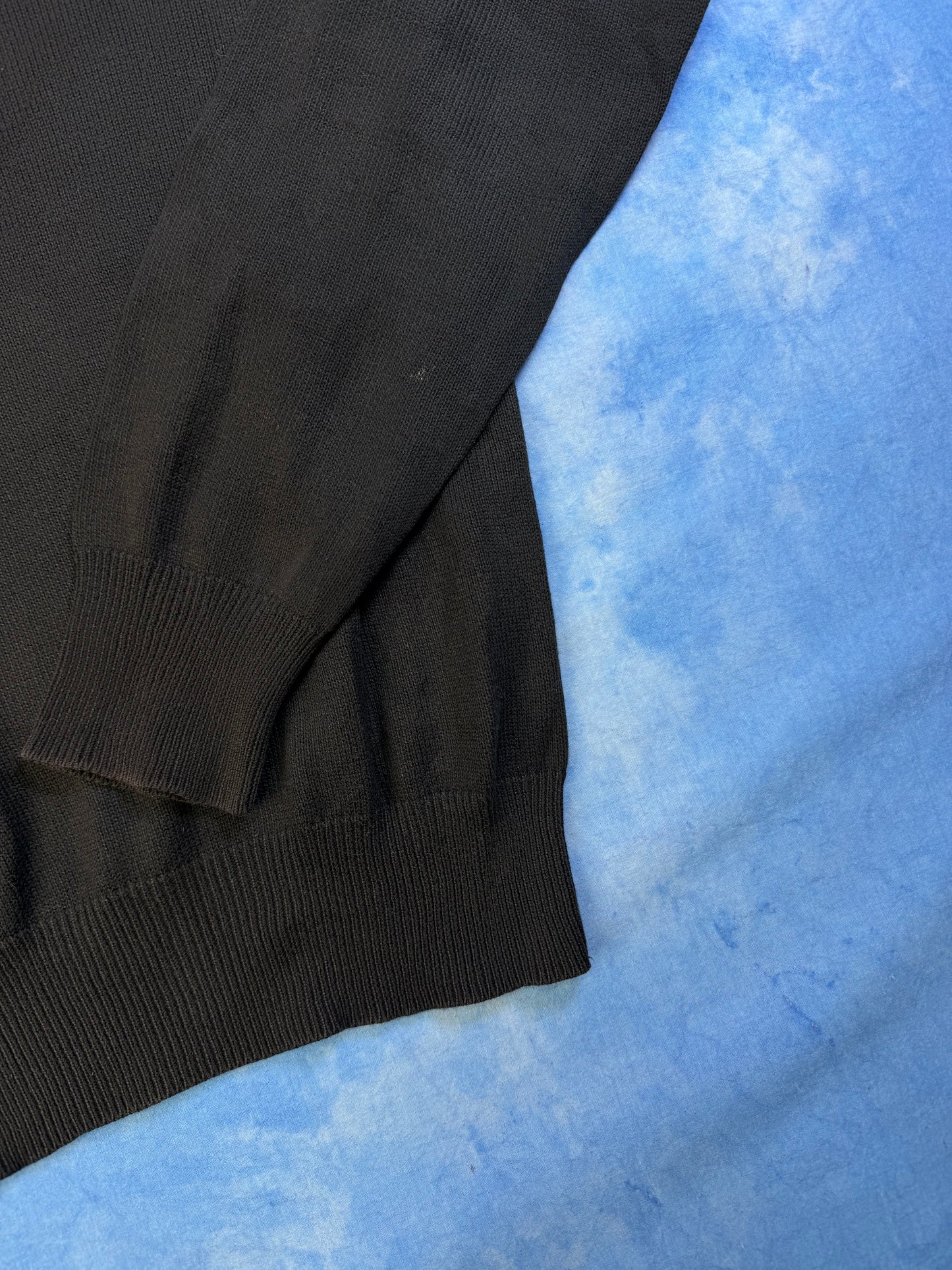 Sweterek Polo Ralph Lauren Pima Cotton Black 90s M