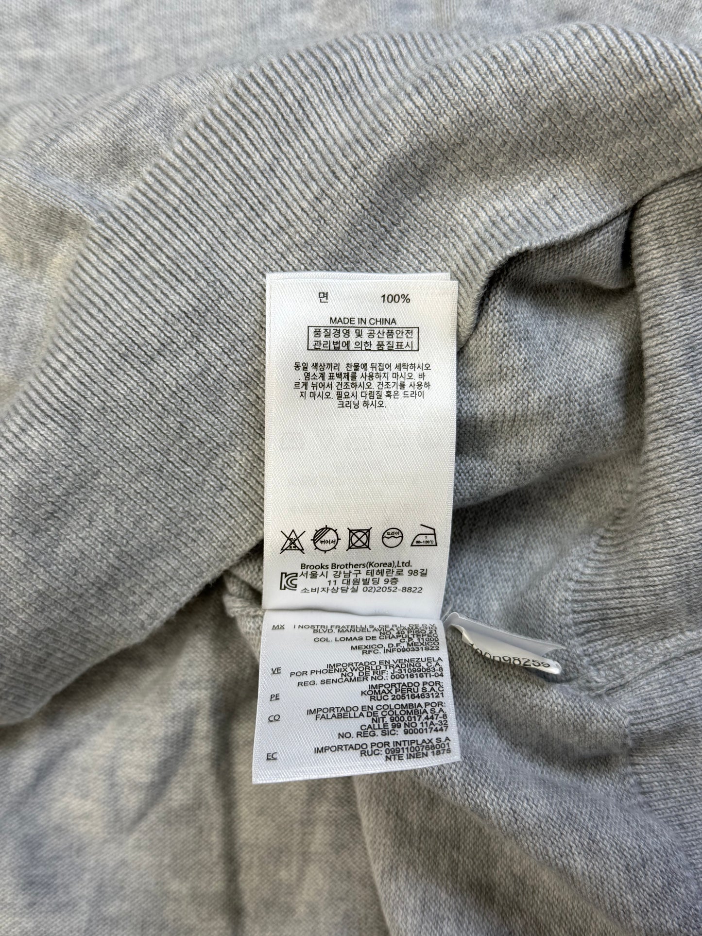 Sweterek Brooks Brothers Supima Cotton XL