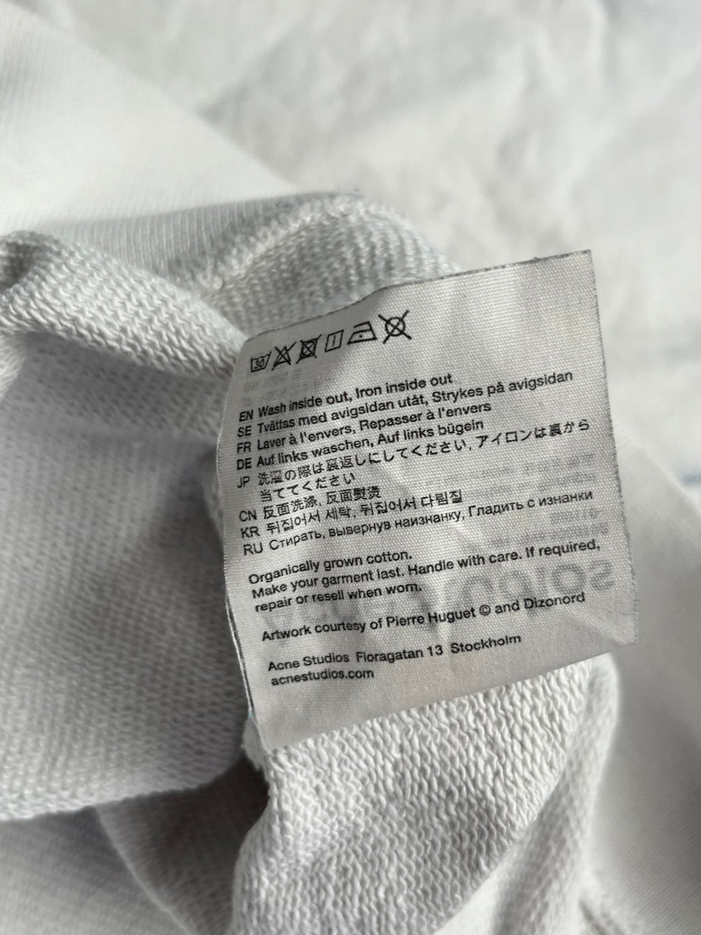 Bluza z Kapturem Acne Studios x Dizonord Music 2020 M
