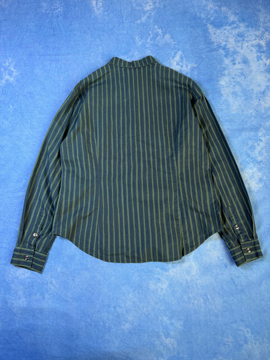 Damska Koszula w Paski Marimekko 2000s M/L