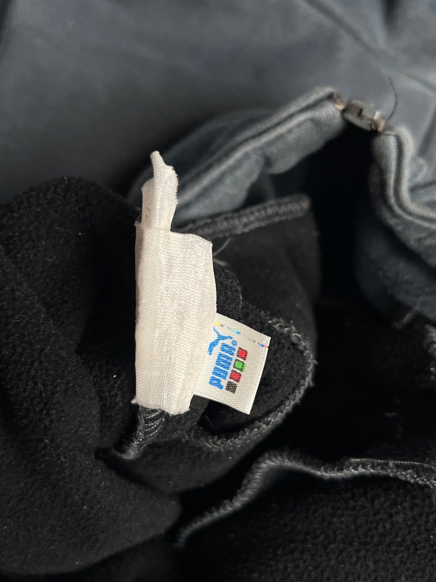 Bluza Rozpinana Puma z Kapturem i Sztucznym Futrem 00s XS | Piggy Boxer Vintage Shop