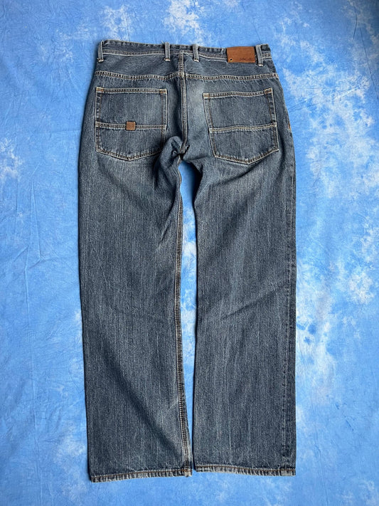 Jeansy Baggy Pelle Pelle 00s 36x34 L | Piggy Boxer Vintage Shop