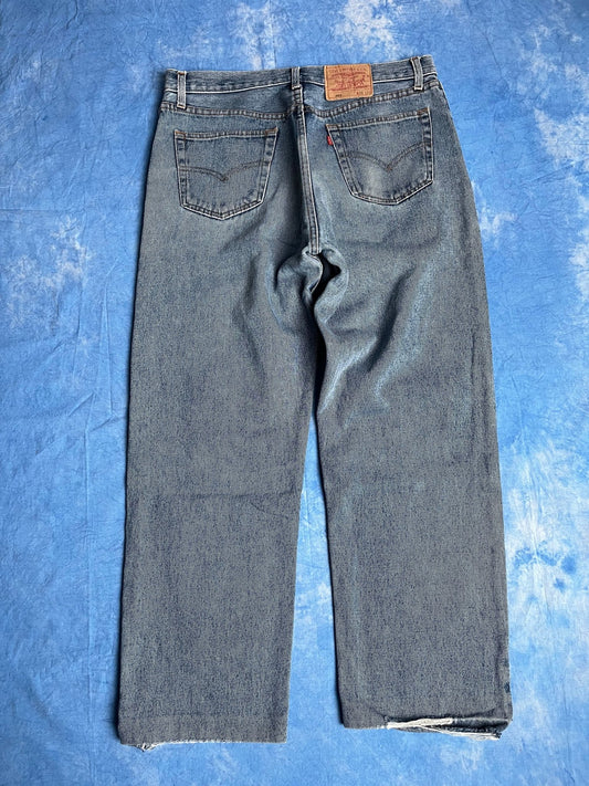 Jeansy Levi's 501 z 1997r Made in USA L | Piggy Boxer Vintage Shop