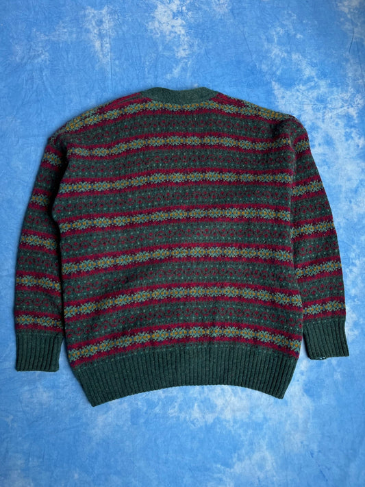 Kardigan Wełniany Campsie of Scotland 90s L | Piggy Boxer Vintage Shop