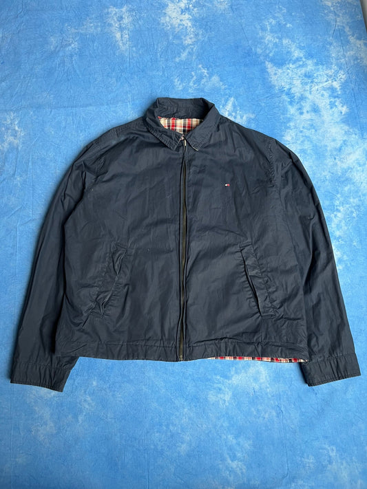 Kurtka Dwustronna Harringtonka Tommy Hilfiger 00s L | Piggy Boxer Vintage Shop