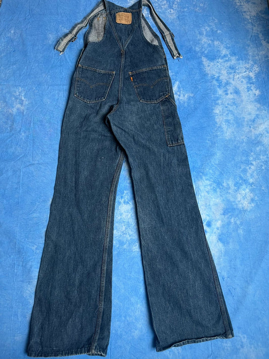 Ogrodniczki Levi's Plowboy "Farmers, Mechanics & Miners" 80s 27x34 | Piggy Boxer Vintage Shop