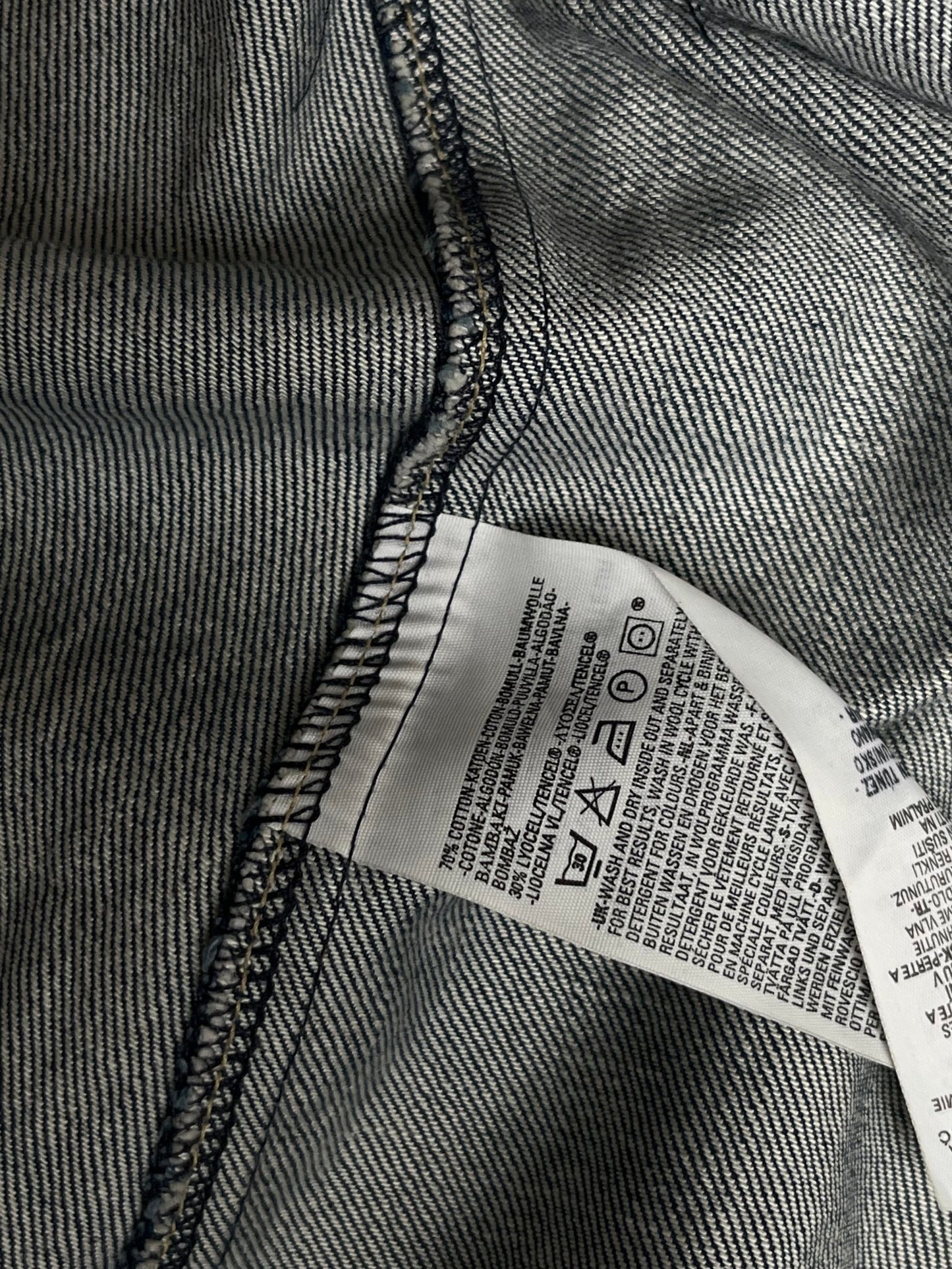 Płaszcz Jeansowy Levi's Engineered Jeans Girls 00s S | Piggy Boxer Vintage Shop