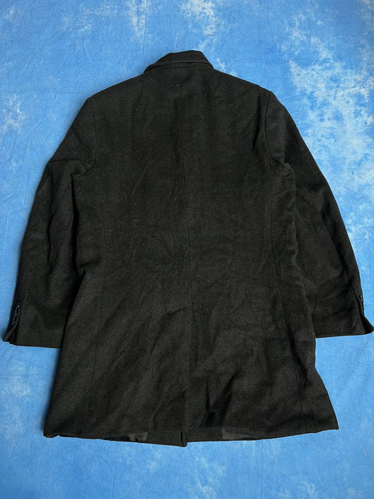 Płaszcz Zenelli Wełniano Kaszmirowy 90s M - L | Piggy Boxer Vintage Shop