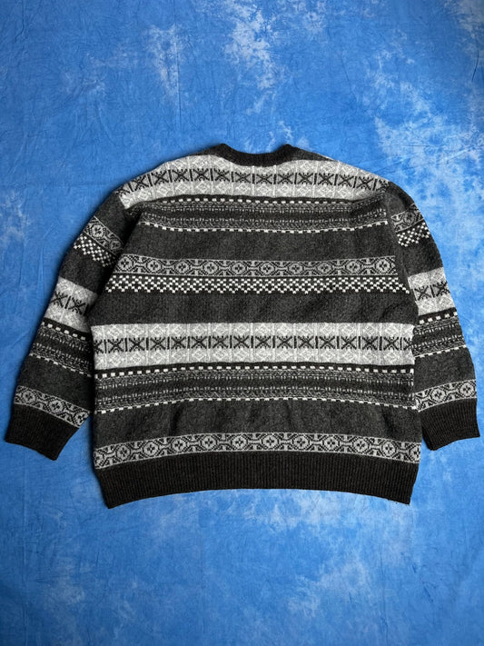 Vintage Sweterek Alpaka Wełniany Blend 90s L | Piggy Boxer Vintage Shop