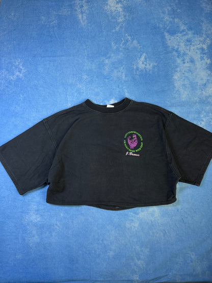 Koszulka Crop Top John Brown Golden Era Bodybuilder 90s XL