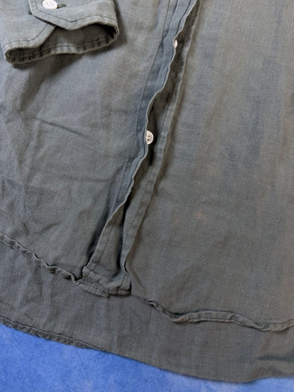 Koszula Lniana Yves Saint Laurent 90s M/L