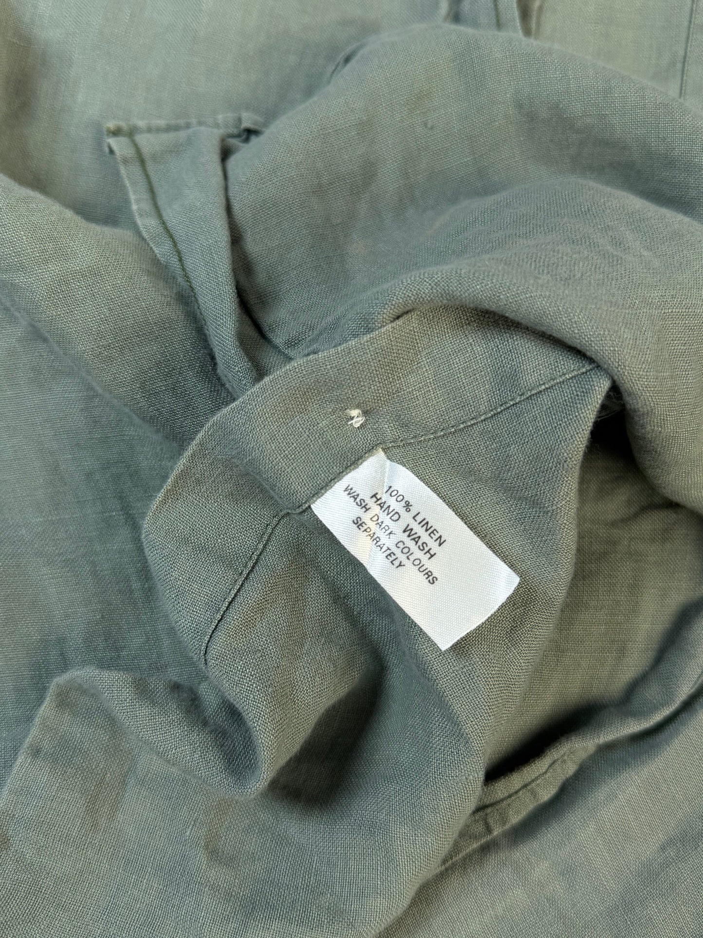 Koszula Lniana Yves Saint Laurent 90s M/L