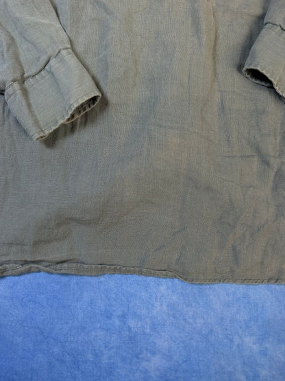 Koszula Lniana Yves Saint Laurent 90s M/L