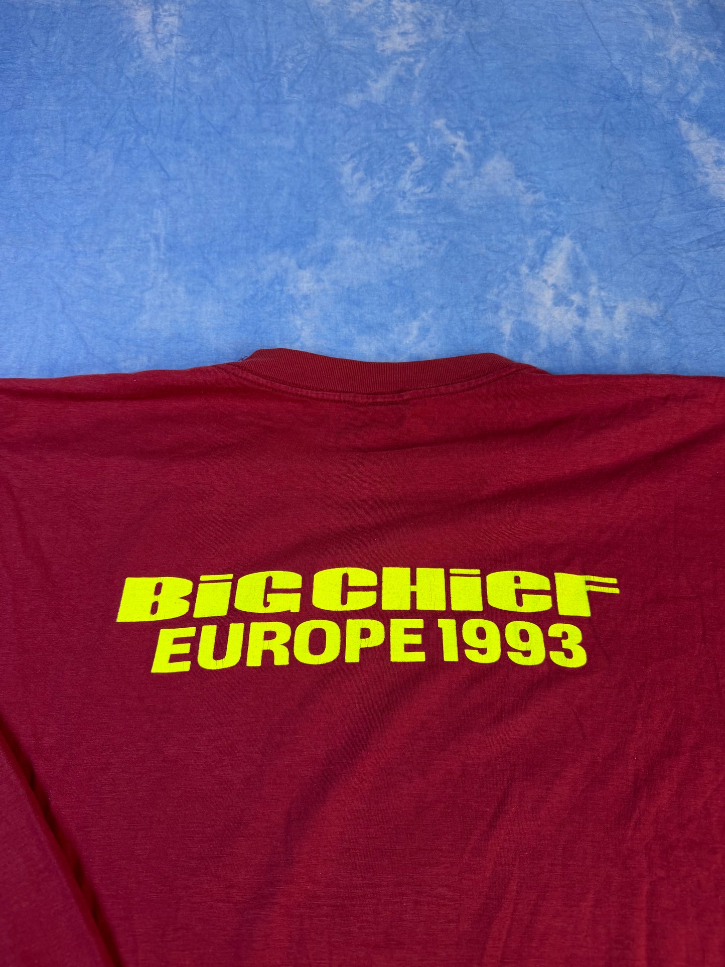 Longsleeve Big Chief - Mack Avenue Skullgame 1993 Europe Tour XL