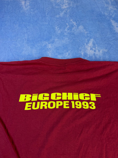 Longsleeve Big Chief - Mack Avenue Skullgame 1993 Europe Tour XL
