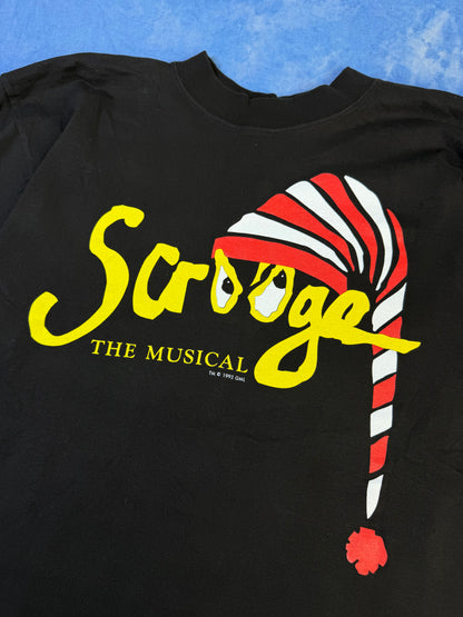 Koszulka Scrooge The Musical 1992 M
