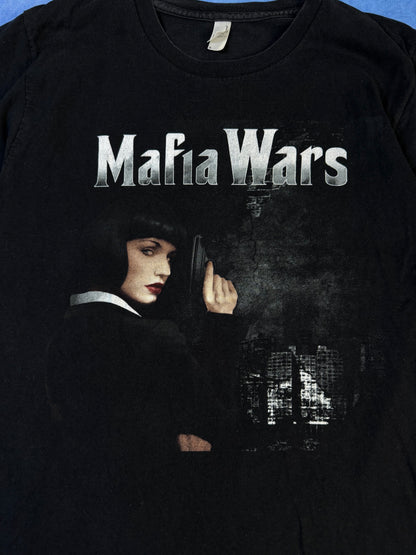 Koszulka Mafia Wars - Online Game Made in USA - 2000s XS/S