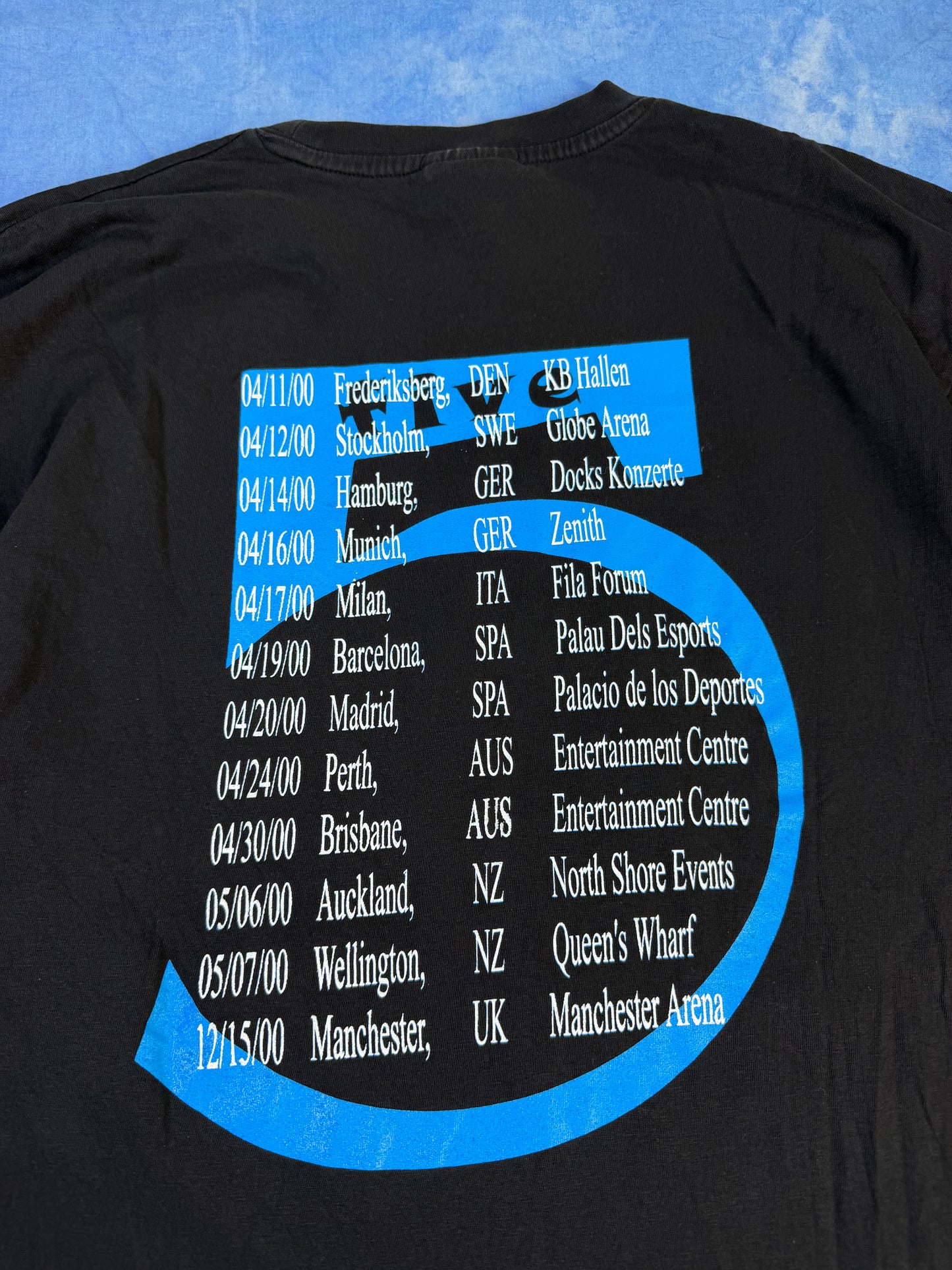 Koszulka Boysband Five 5 World Tour 2000 M