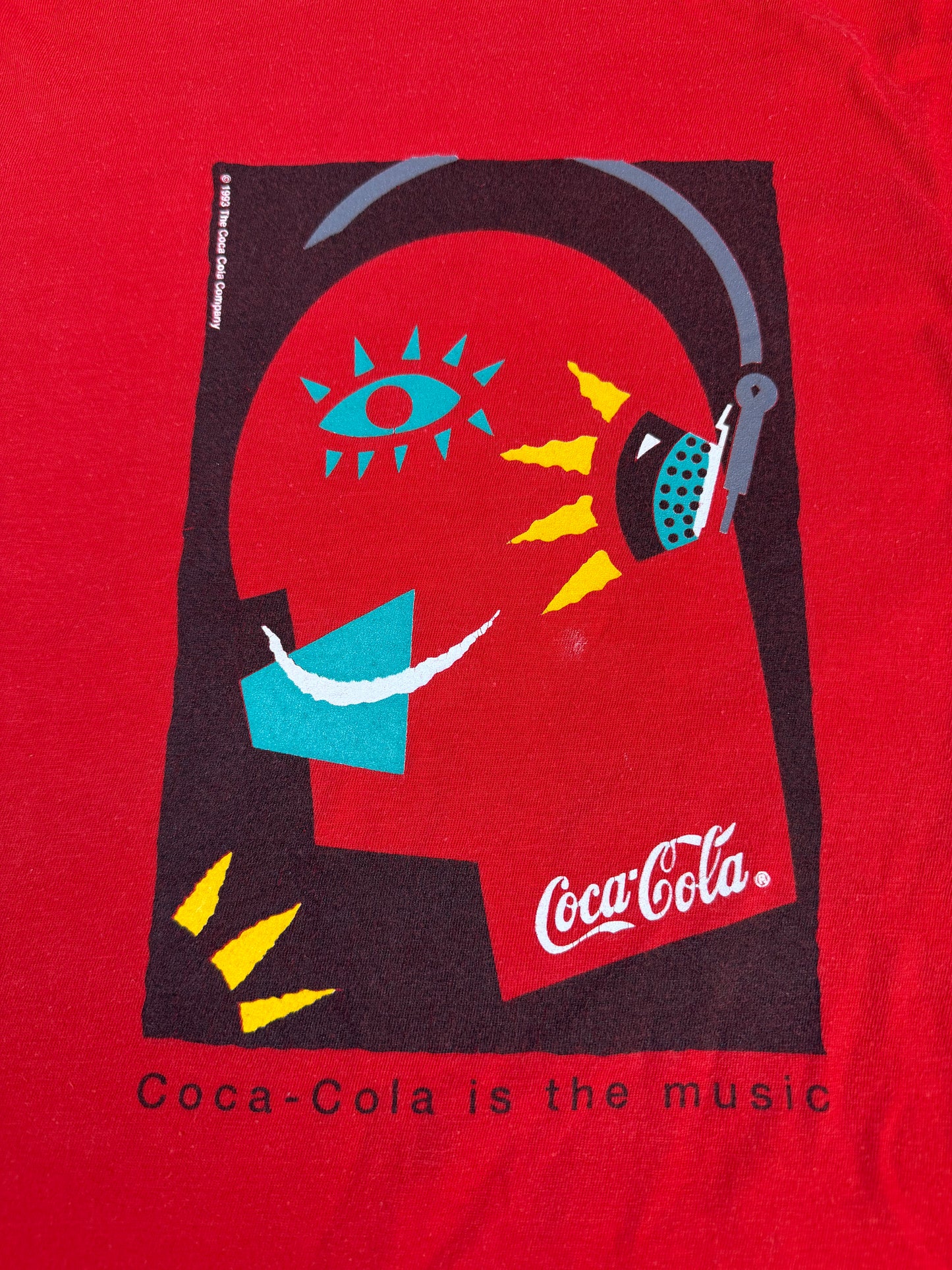 Koszulka Coca-Cola Is The Music 1993 L/XL