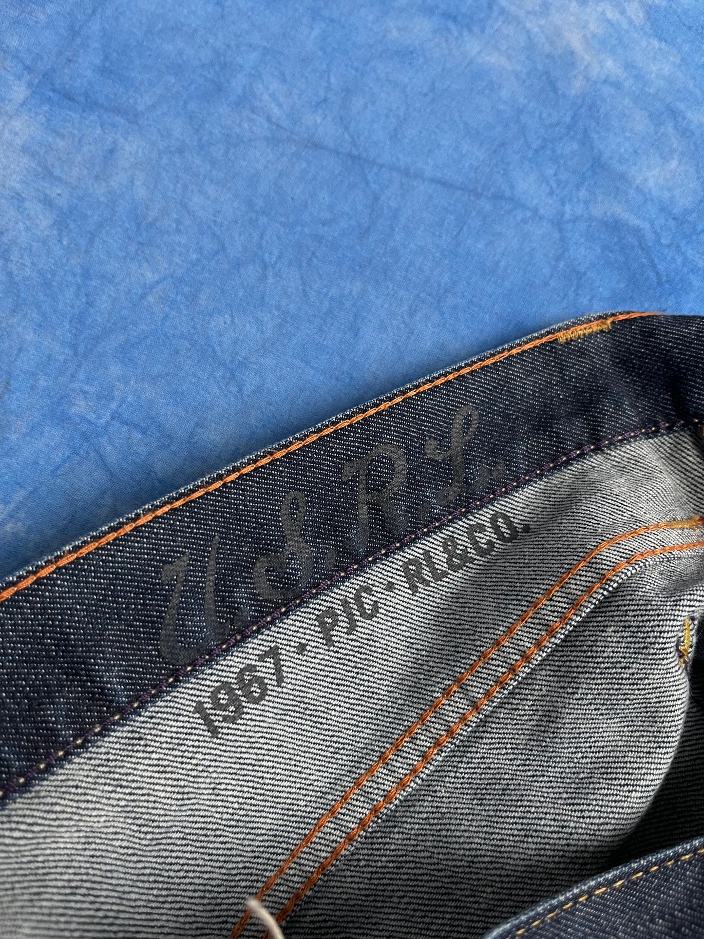 Damskie Jeansy Selvedge Ralph Lauren Cecilia 2009 M