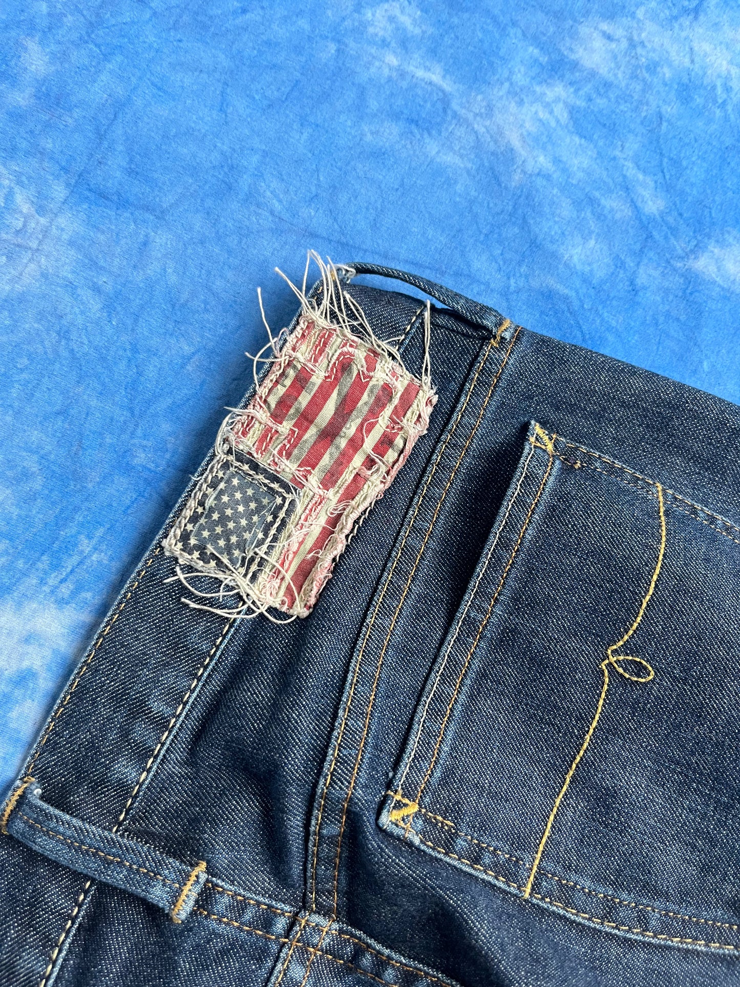 Damskie Jeansy Selvedge Ralph Lauren Cecilia 2009 M