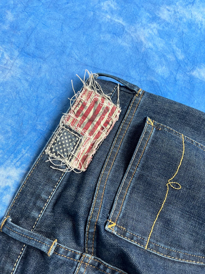 Damskie Jeansy Selvedge Ralph Lauren Cecilia 2009 M