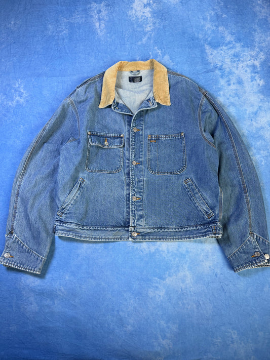 Kurtka Jeansowa Polo Ralph Lauren Rodeo 1992 Made in USA XL