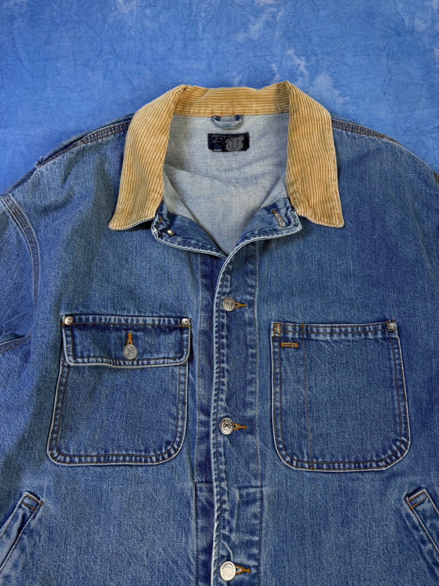 Kurtka Jeansowa Polo Ralph Lauren Rodeo 1992 Made in USA XL
