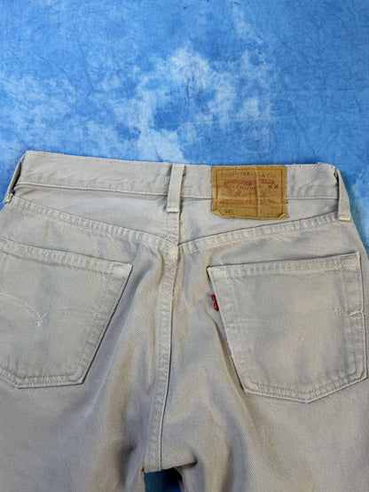 Jeansy Liliowe Levi's 501 1995 XS