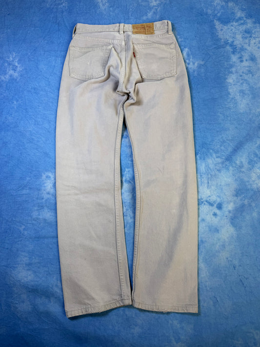 Jeansy Liliowe Levi's 501 1995 XS