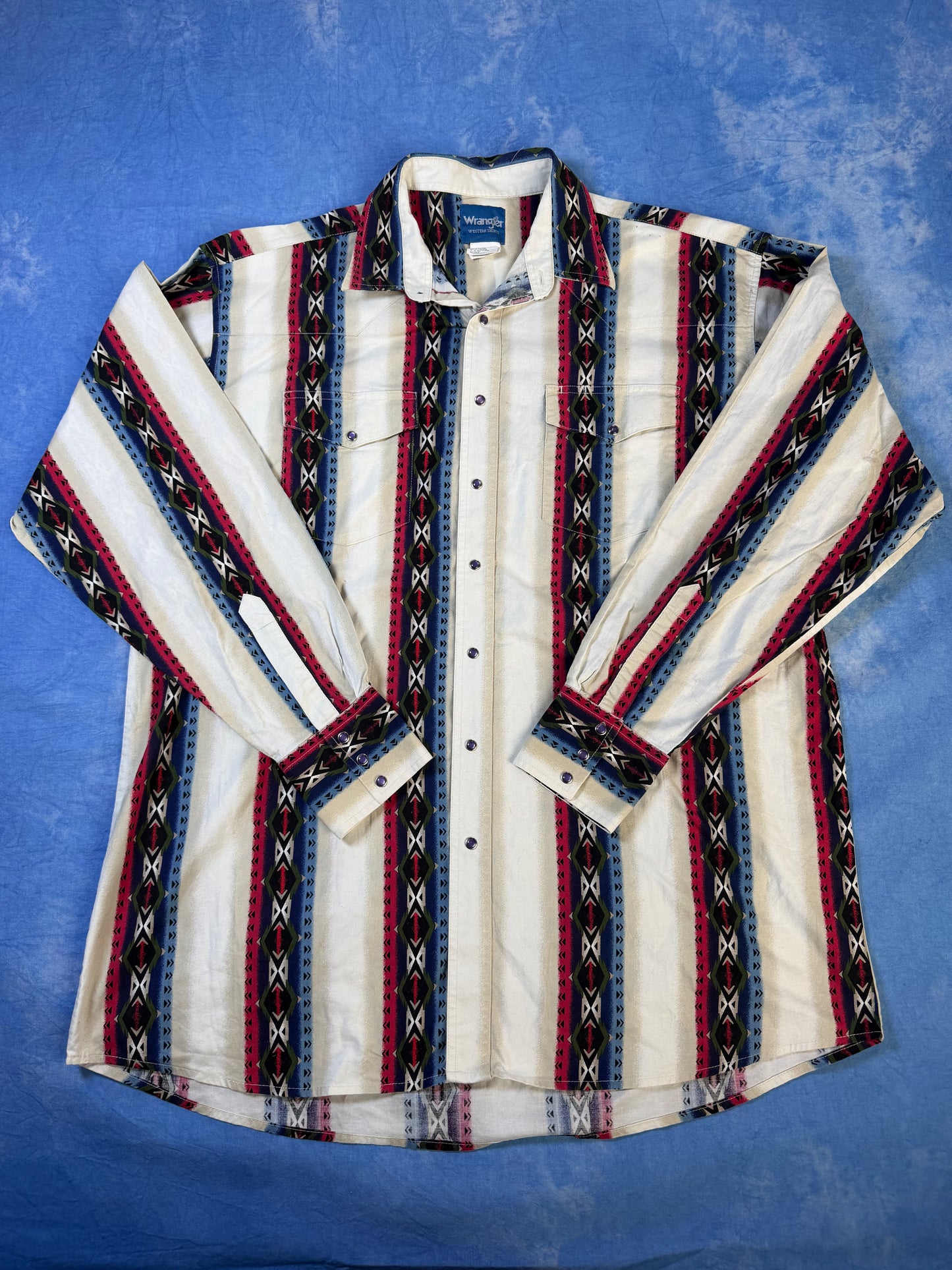 Koszulka w Paski Wrangler Western XXL