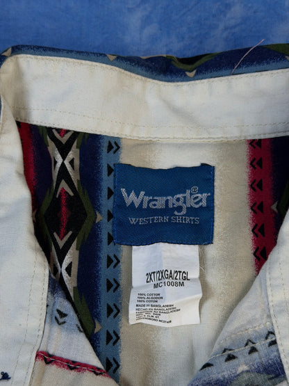 Koszulka w Paski Wrangler Western XXL