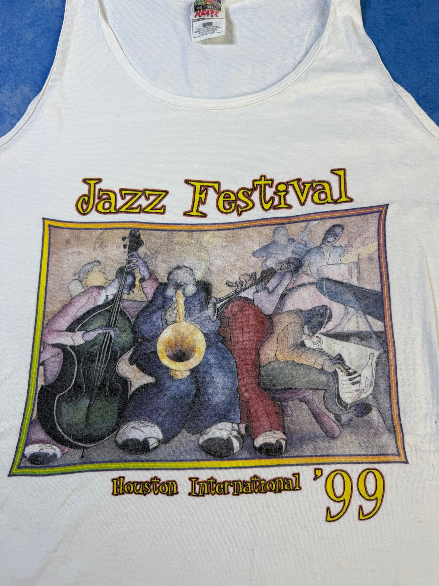 Podkoszulek Jazz Festival Houston International 1999 L
