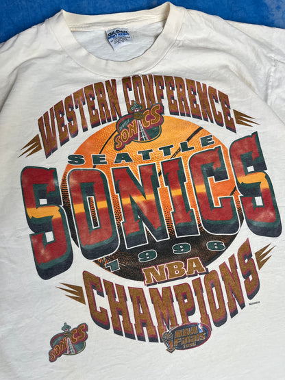 Koszulka Seattle Sonics NBA Western Conference Champions 1996 XL