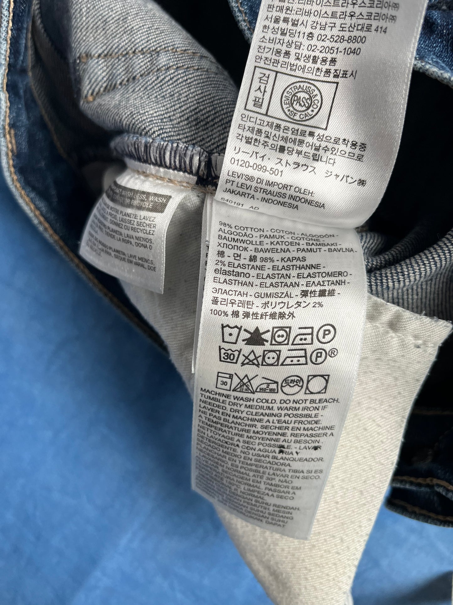 Jeansy Levi's Made & Crafted Column Selvedge Denim 26x30
