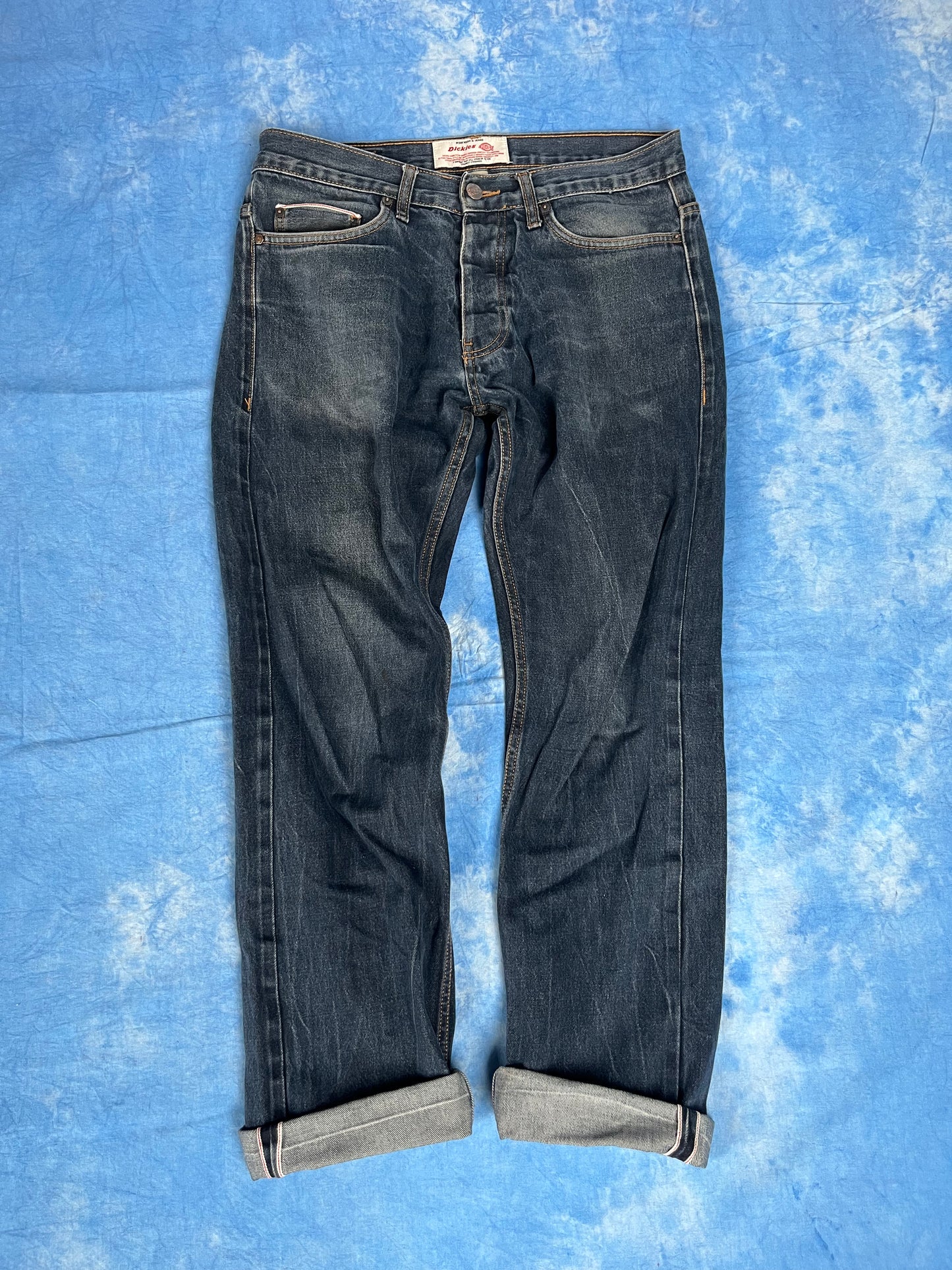 Jeansy Selvedge Dickies W33 L32 - M/L