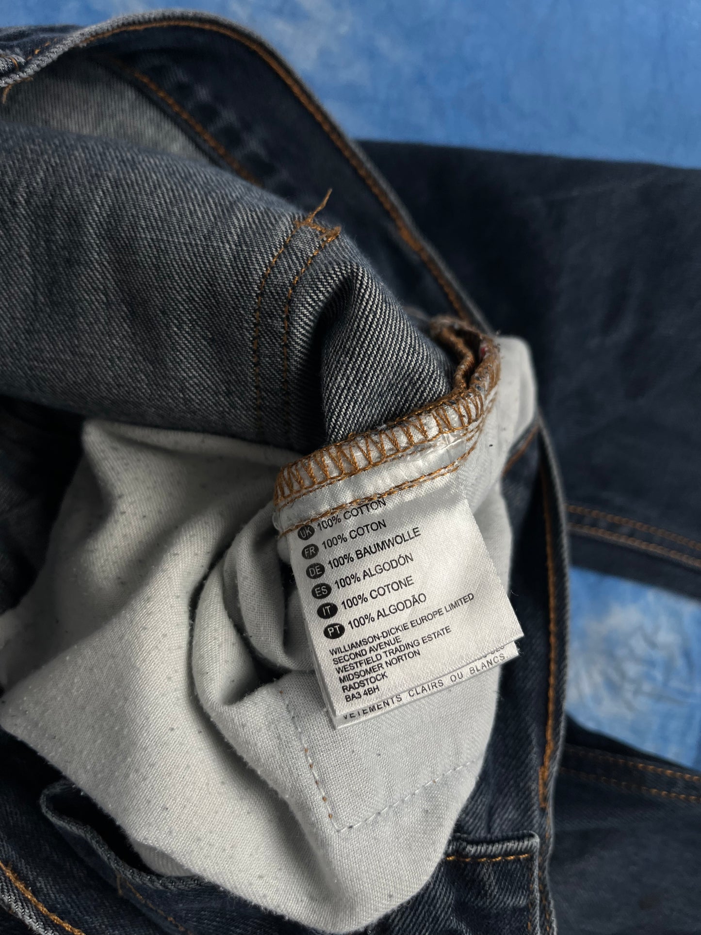 Jeansy Selvedge Dickies W33 L32 - M/L