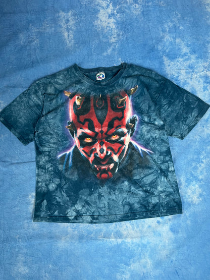 Koszulka Liquid Blue Star Wars Darth Maul Episode 1 90s XL
