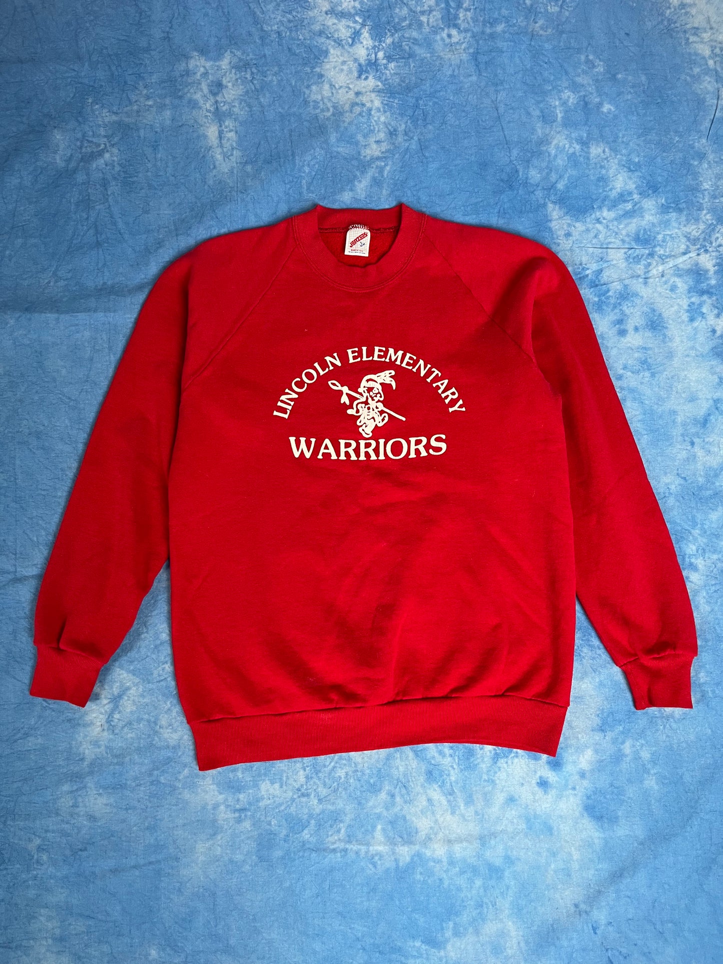Bluza Lincoln Elementary Warriors Made in USA 90s M/L