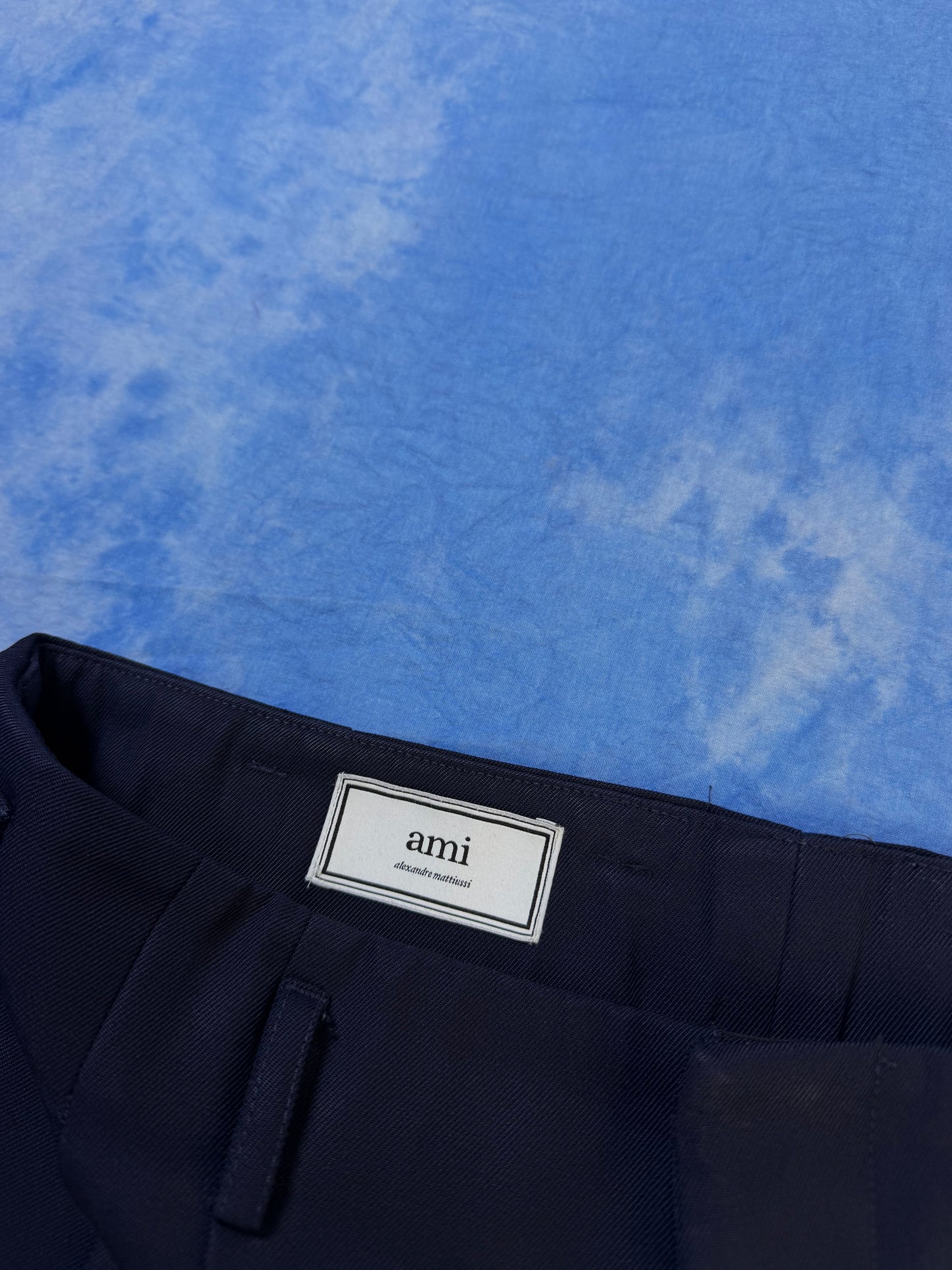 Spodnie Damskie z Wełną AMI Paris M/L