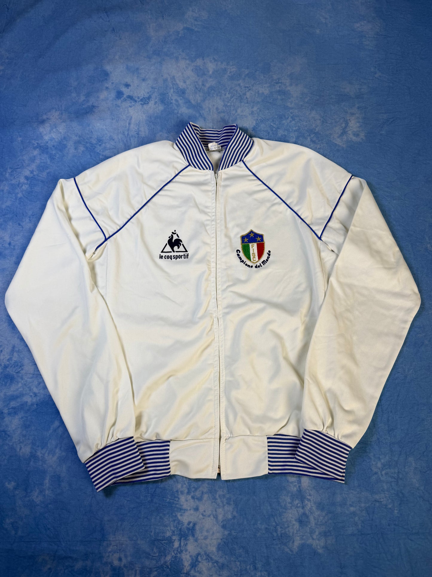 Lekka Kurtka Le Coq Sportif x Italia „Campione del Mondo" 1982 XL