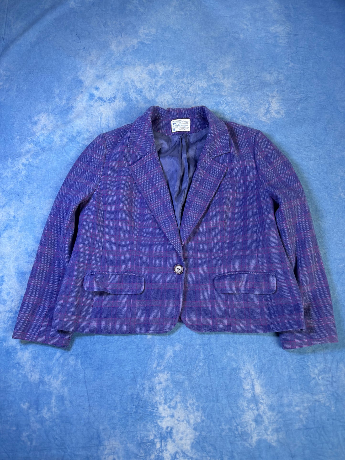 Damska Marynarka Wełniana Pendleton Made in USA 90s S