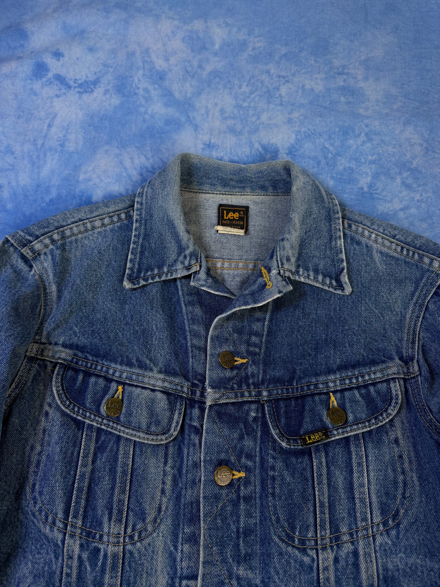 Kurtka Jeansowa Lee Made in USA 70s-80s S/M